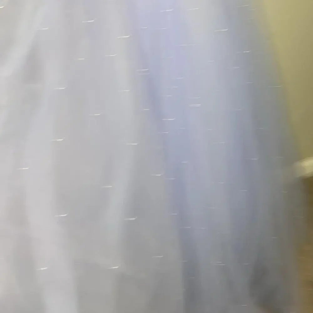 Sky Blue Dress with Sequin Appliques - Picture 11 of 12
